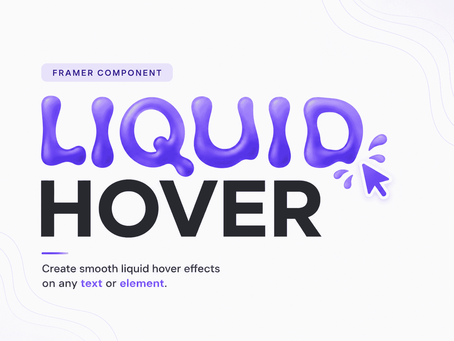 Text Liquid Hover