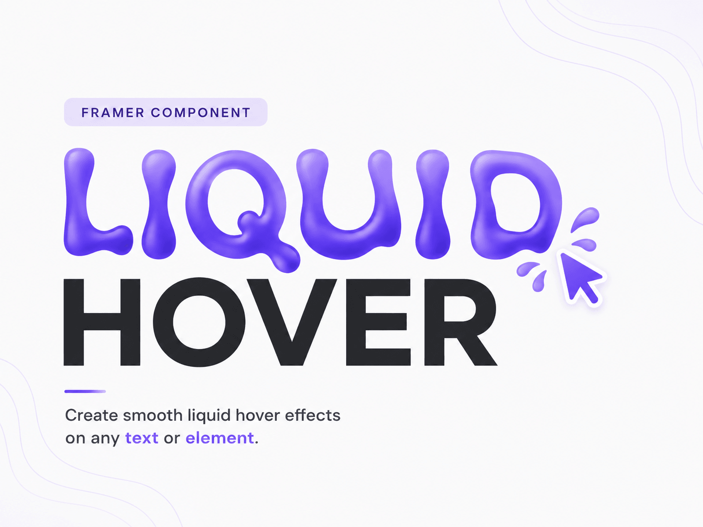 Text Liquid Hover