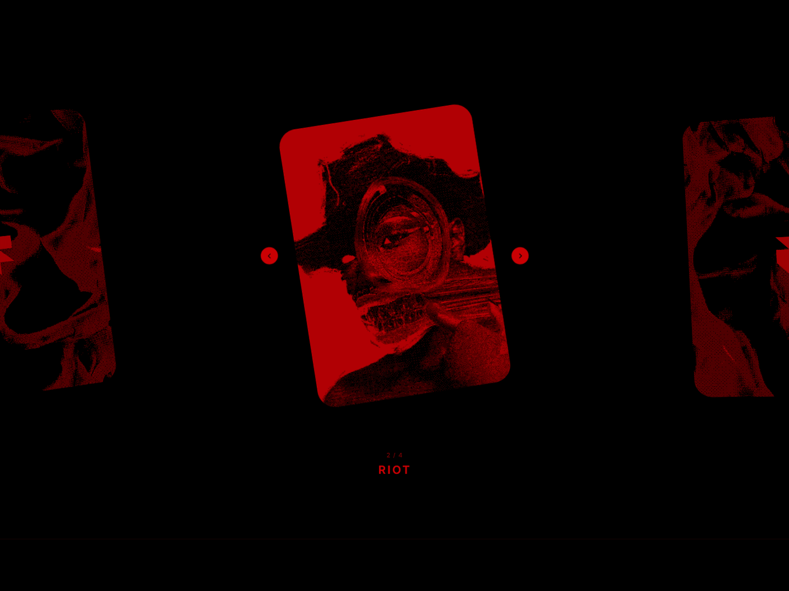 Flip Card Carousel