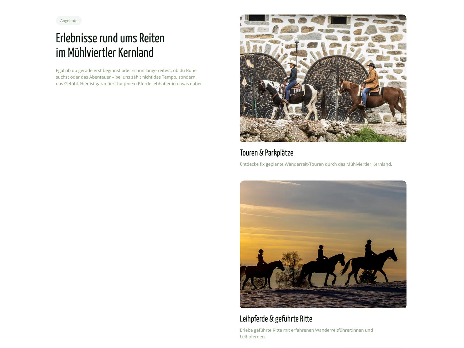Reitregion Kernland