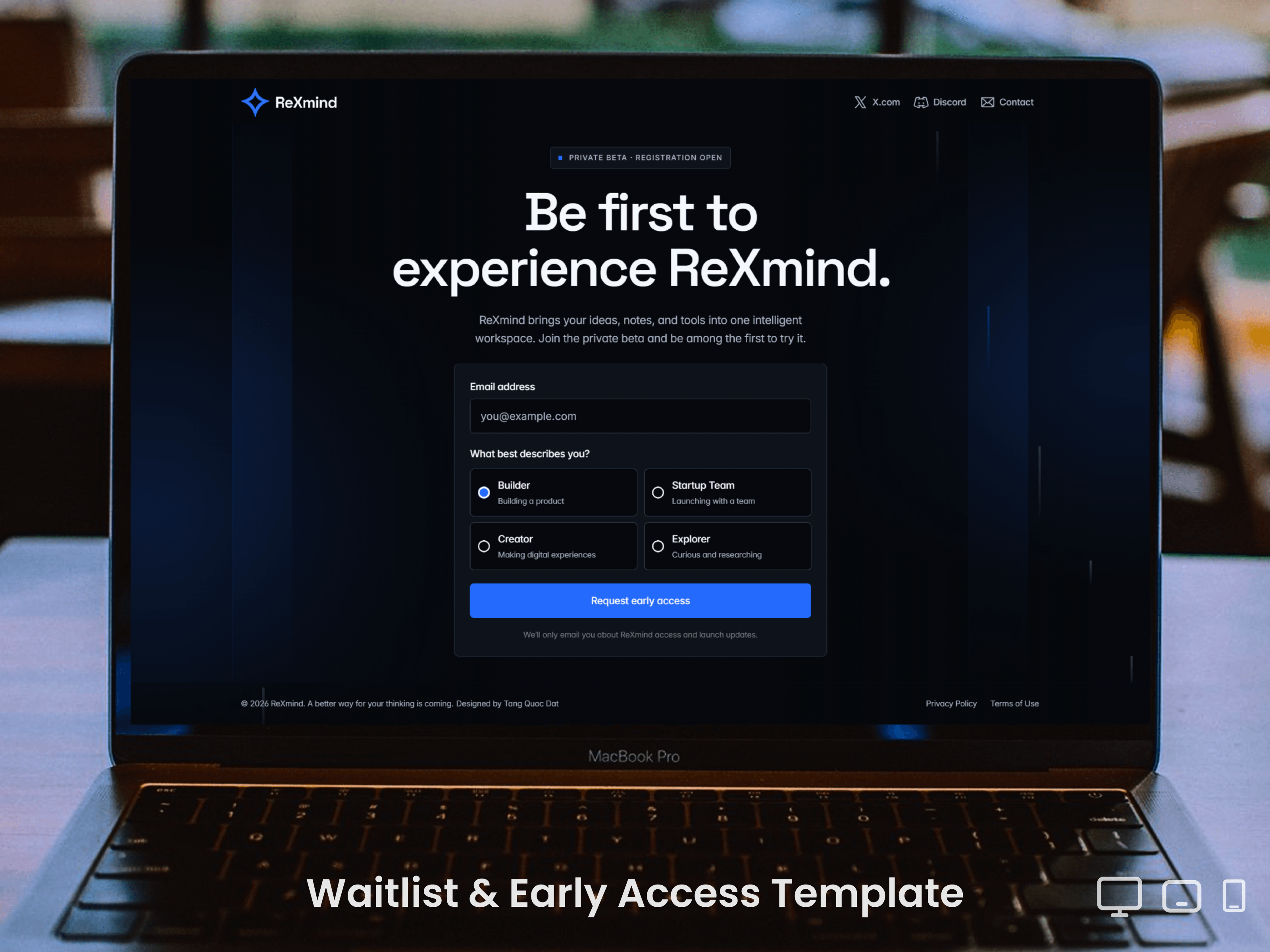 ReXmind Waitlist