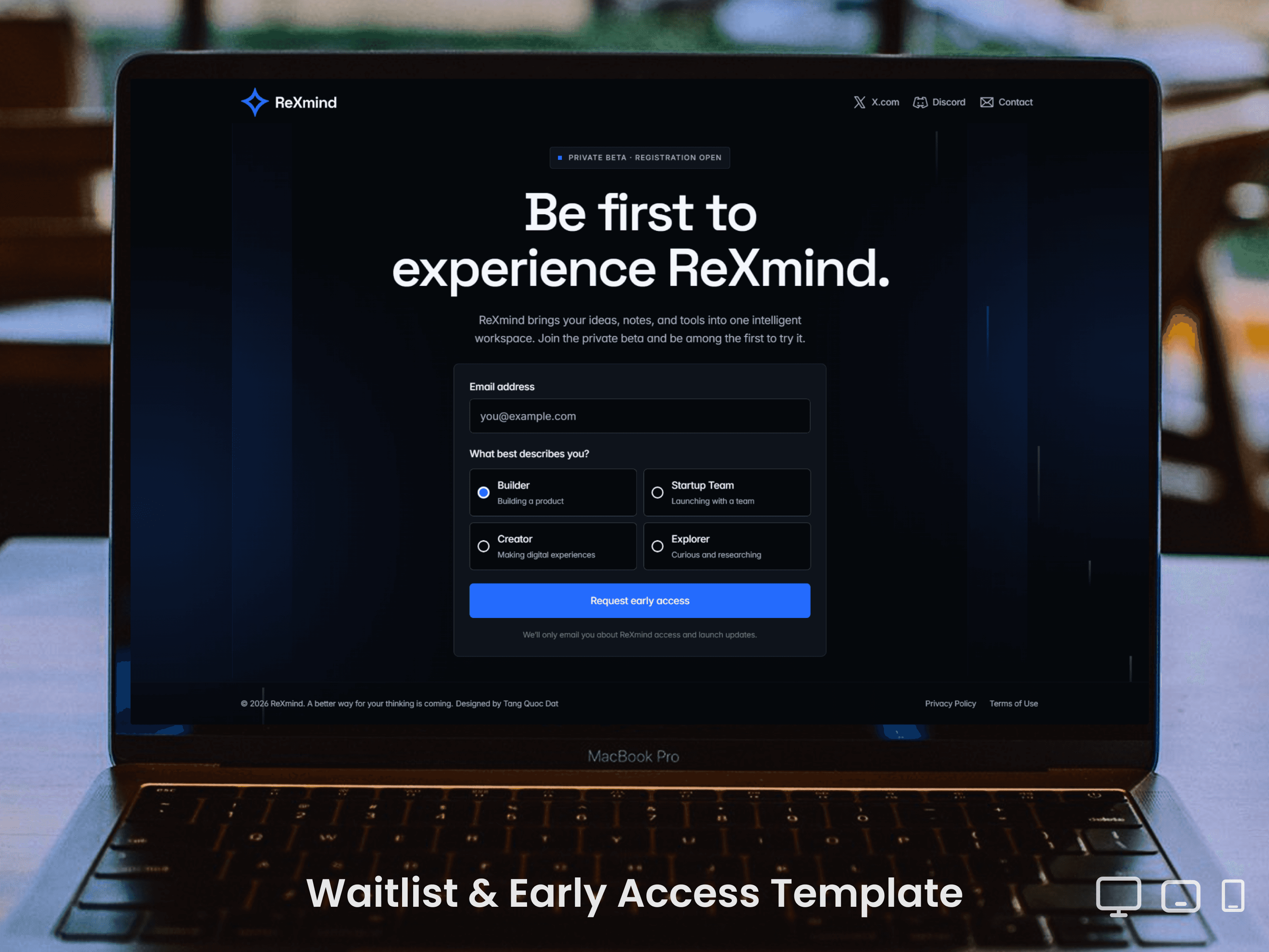 ReXmind Waitlist