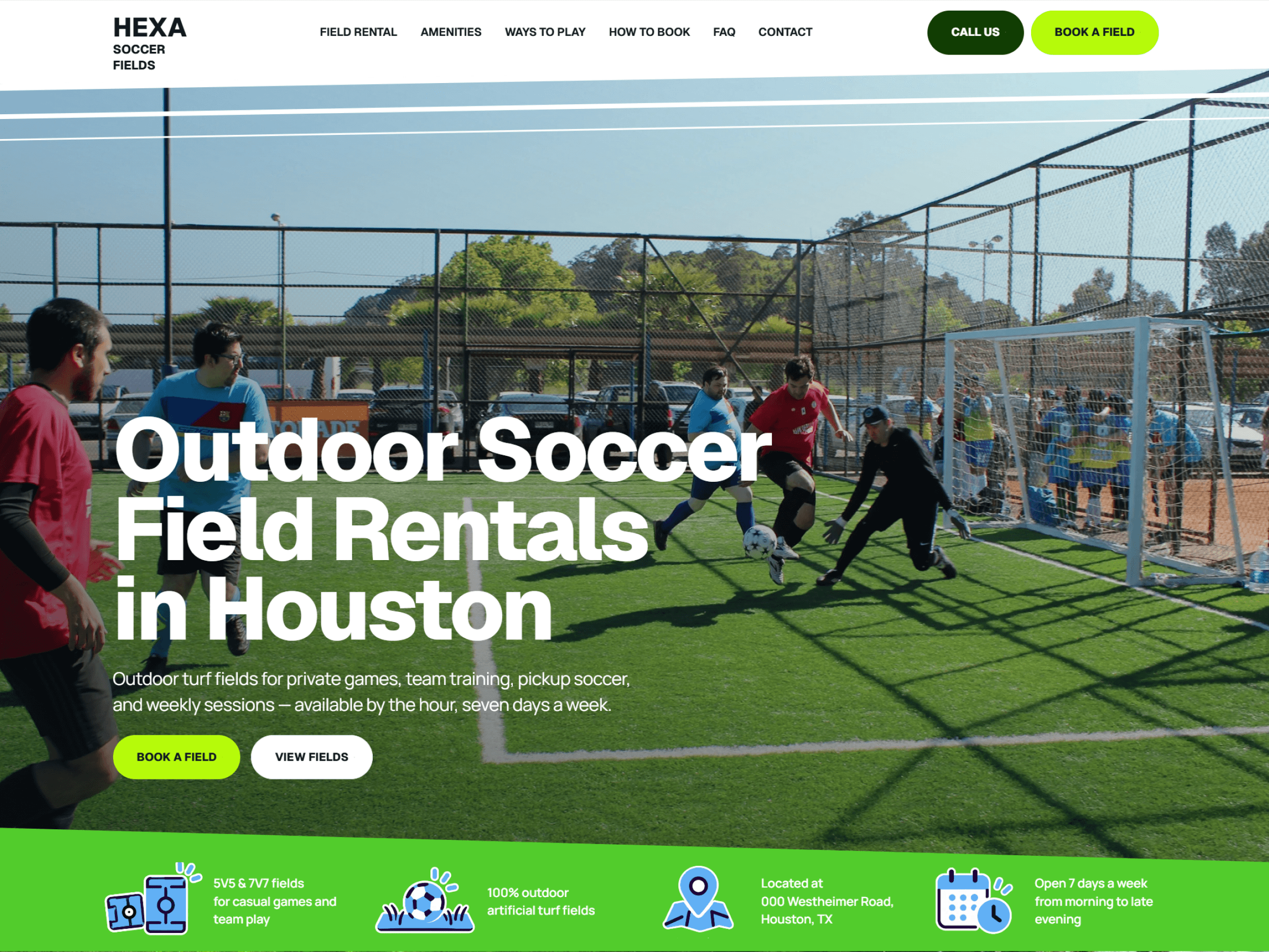 Hexa Soccer Fields