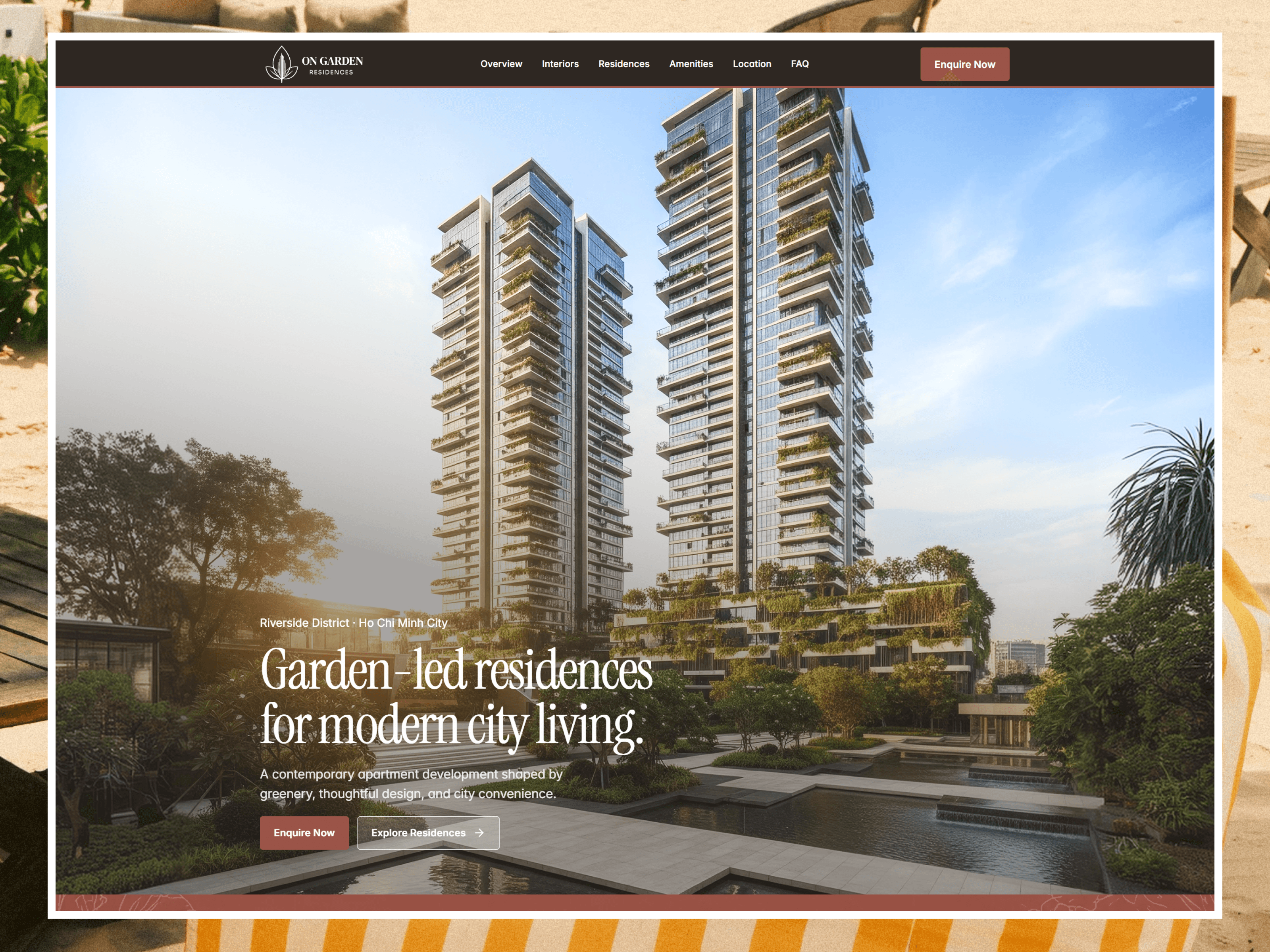 On Garden Apartments