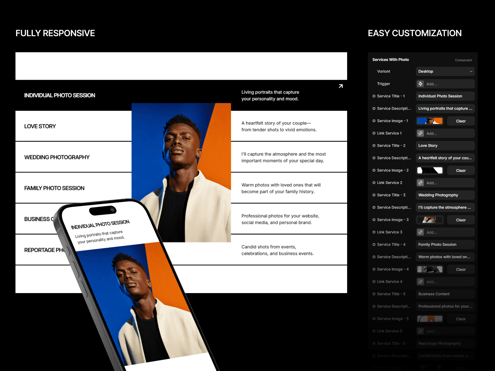 Services With Photos