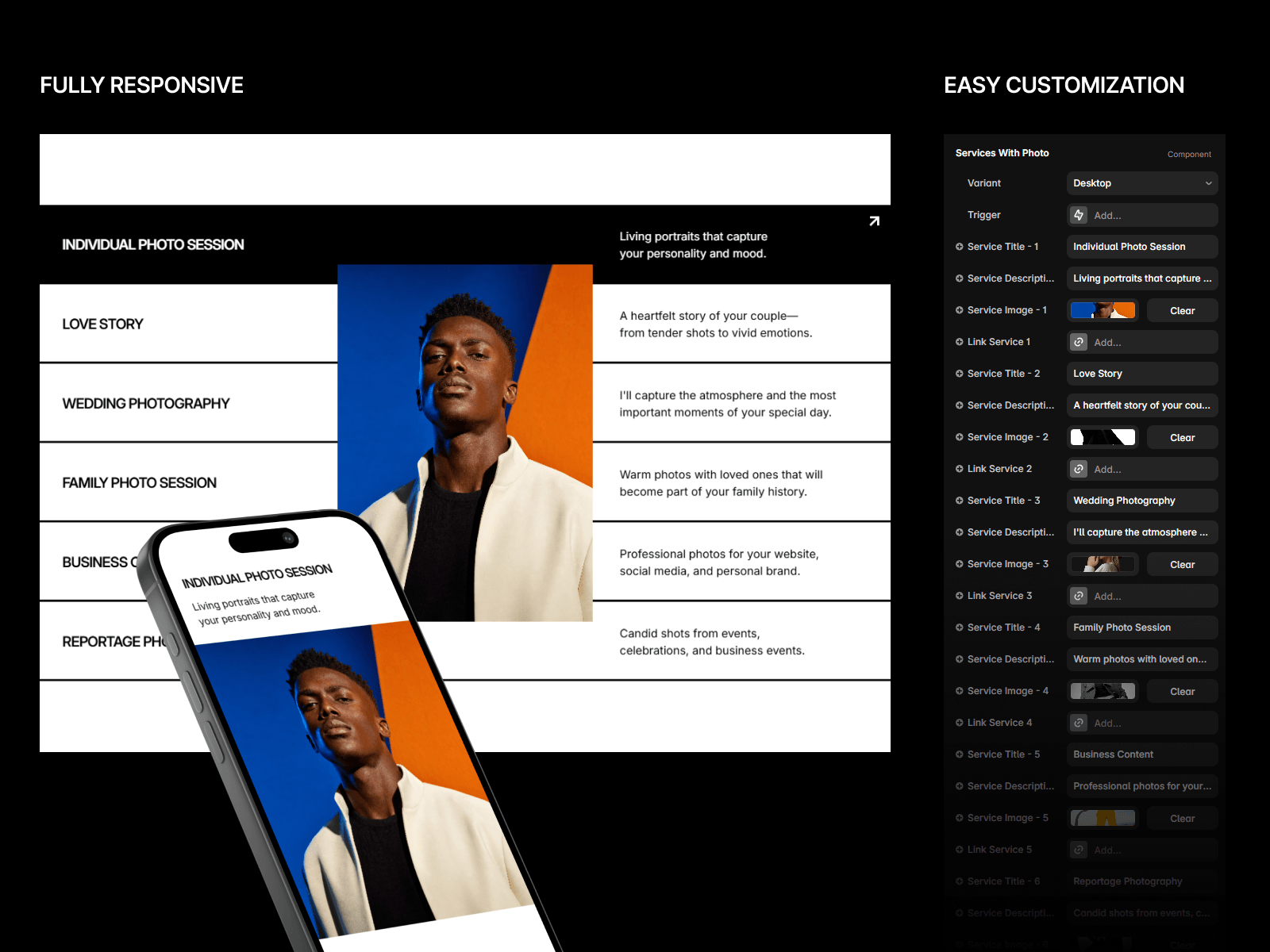 Services With Photos