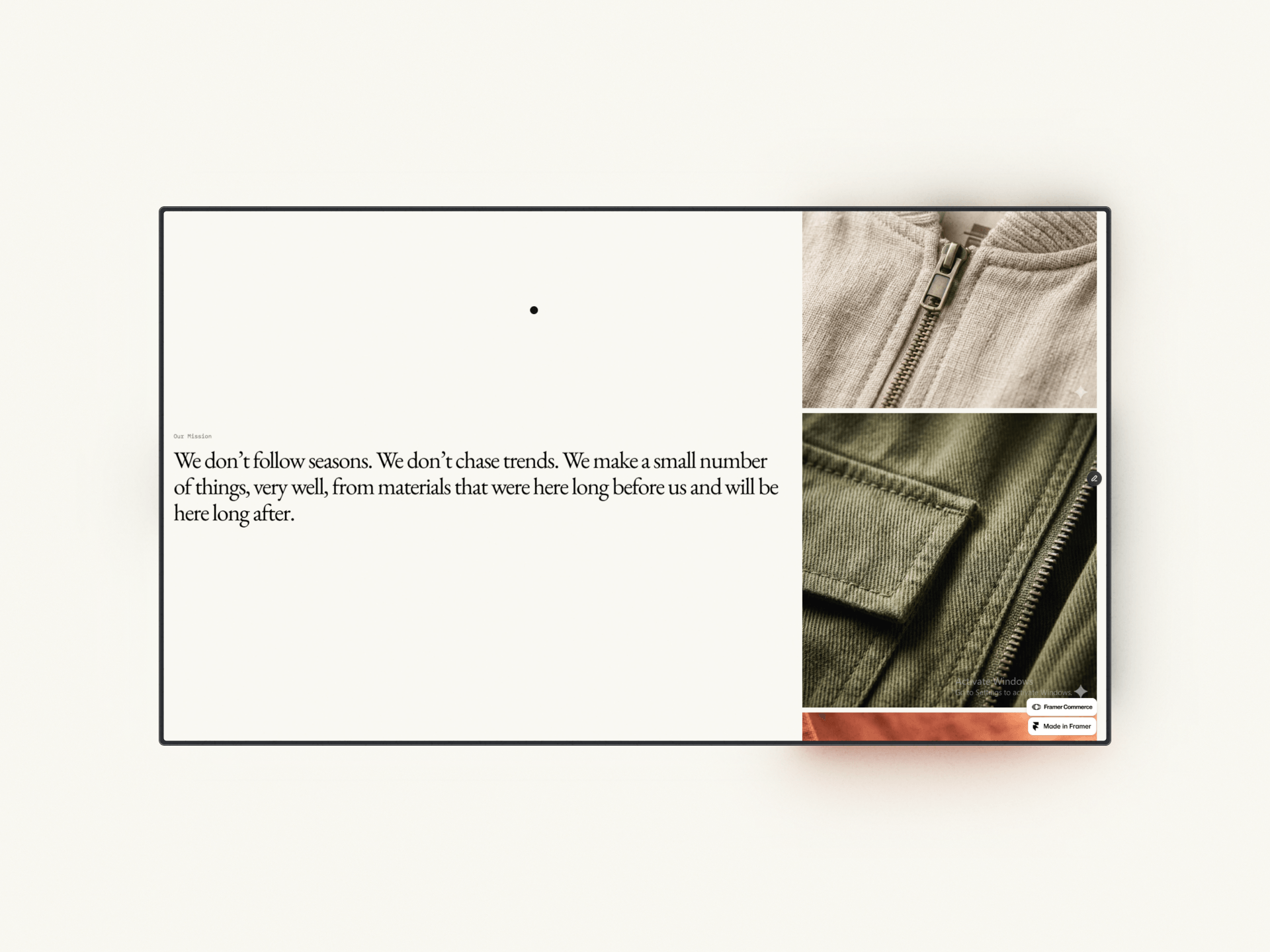 If you're a founder launching a clothing brand, or an agency building client storefronts. I give you Verite -A Premium Fashion Ecommerce template that behaves like a live store- ready for a founder to swap in their own products and launch, not spend weeks rebuilding the a pretty homepage.Click here to see Live Preview.