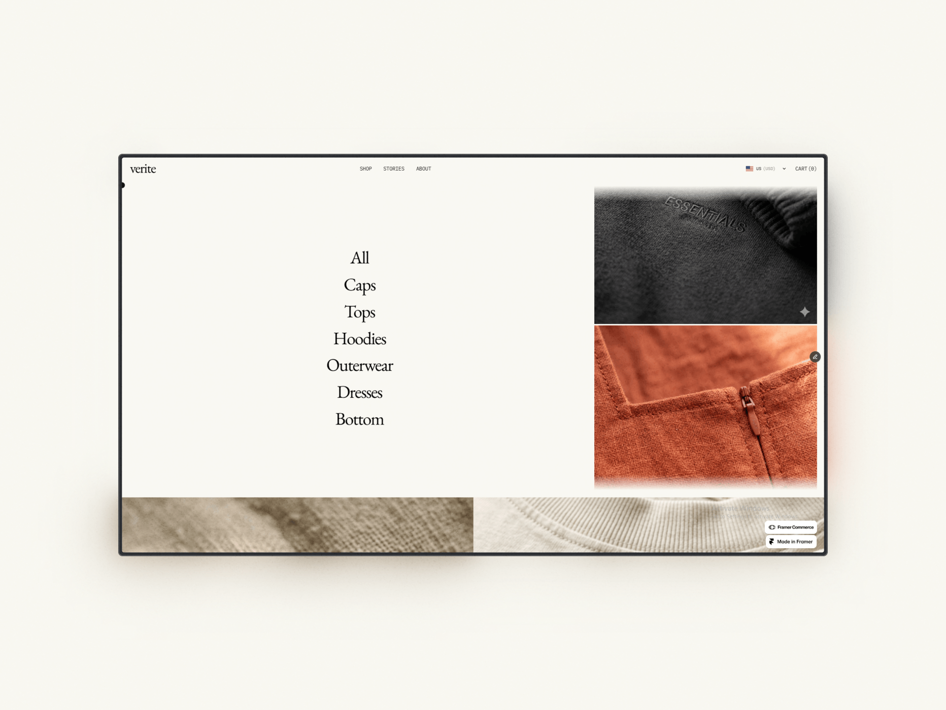 If you're a founder launching a clothing brand, or an agency building client storefronts. I give you Verite -A Premium Fashion Ecommerce template that behaves like a live store- ready for a founder to swap in their own products and launch, not spend weeks rebuilding the a pretty homepage.Click here to see Live Preview.