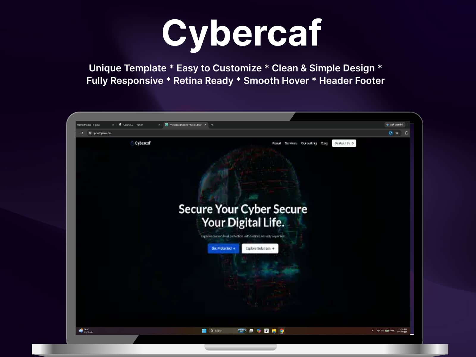 Cybercaf Security