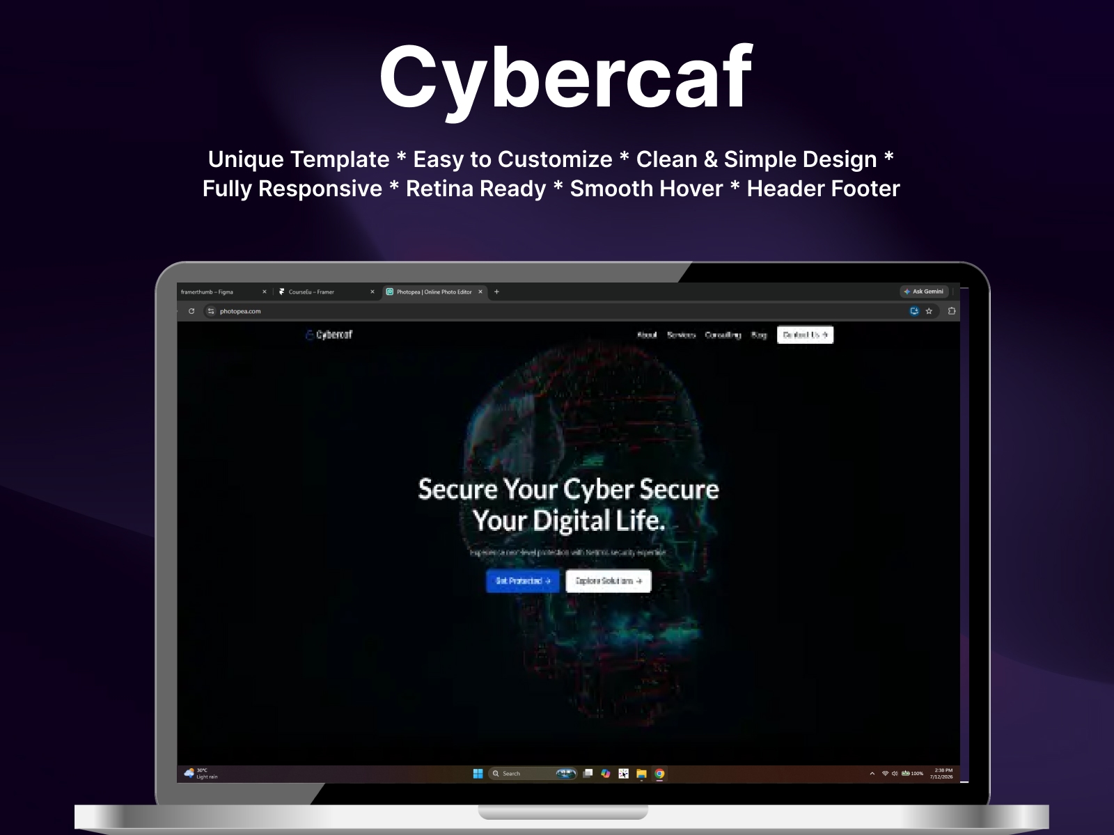 Cybercaf Security