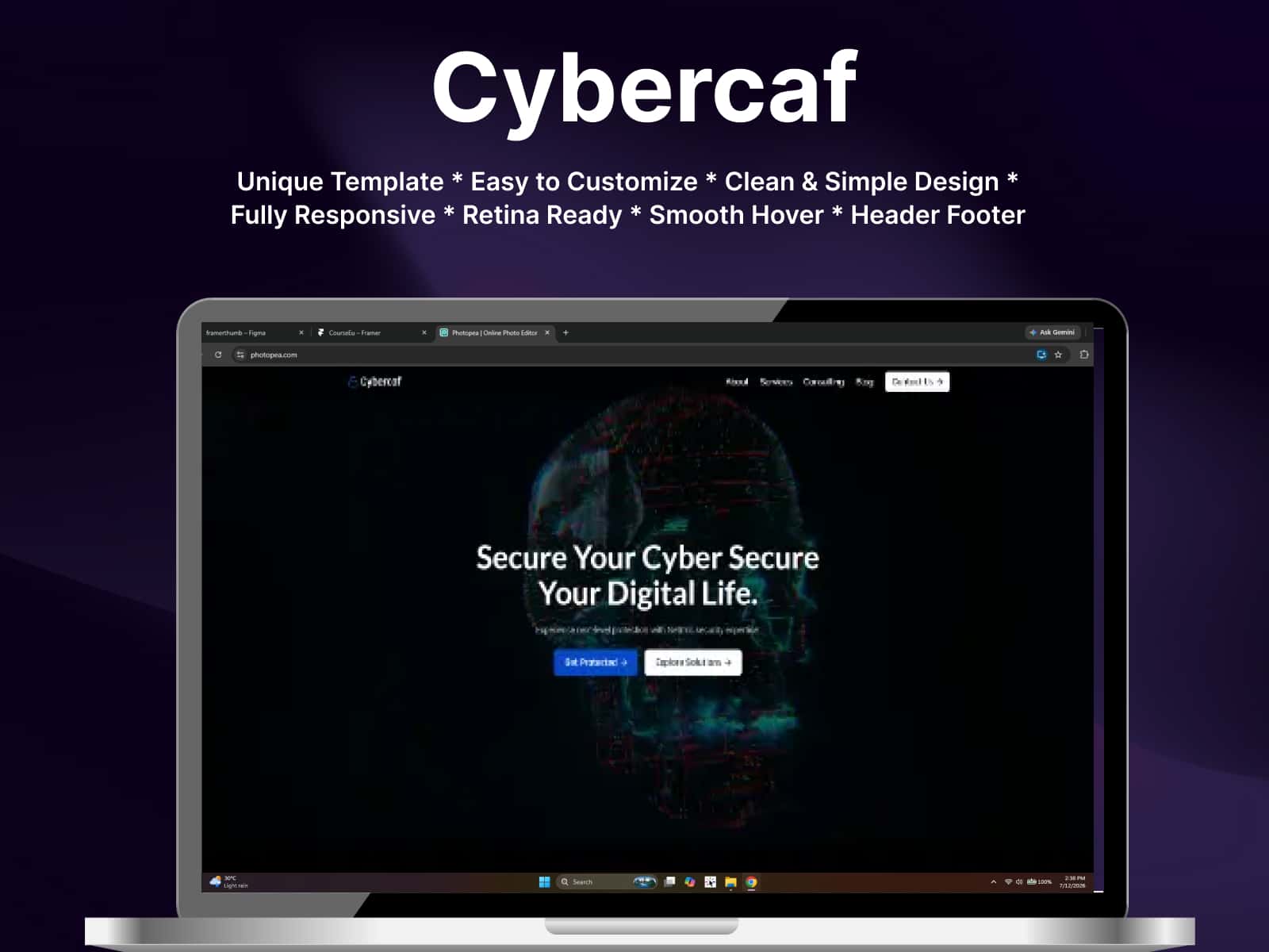Cybercaf Security