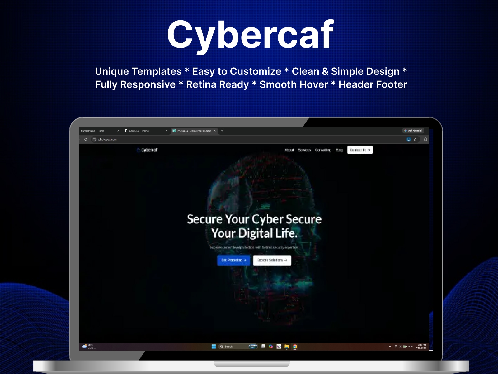Cybercaf Security