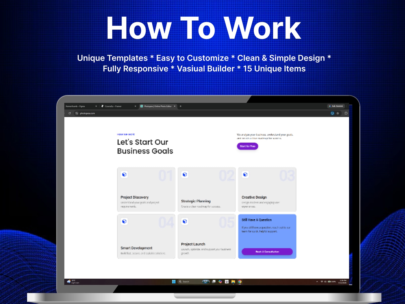 HowToWork Section