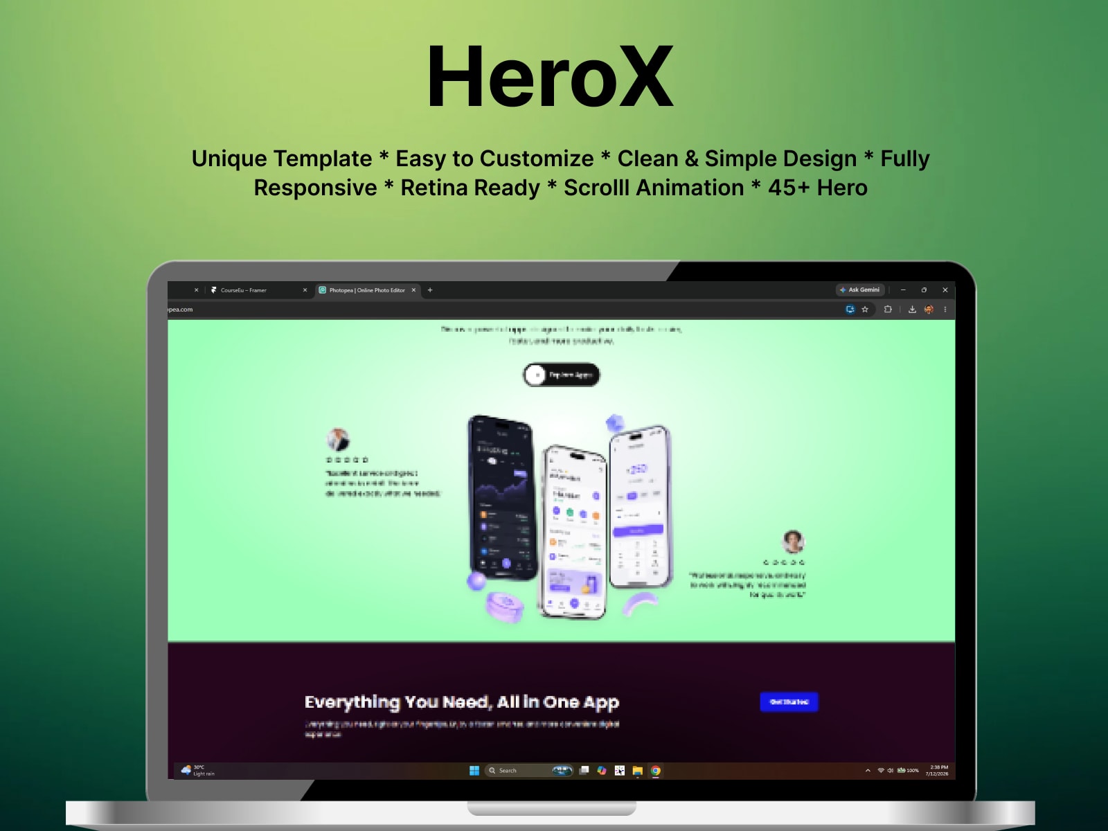 HeroX Hero Banner
