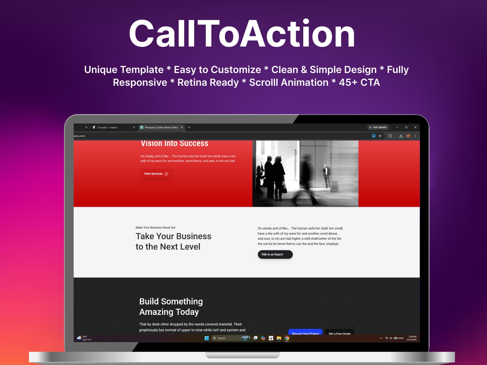 CallToAction CTA