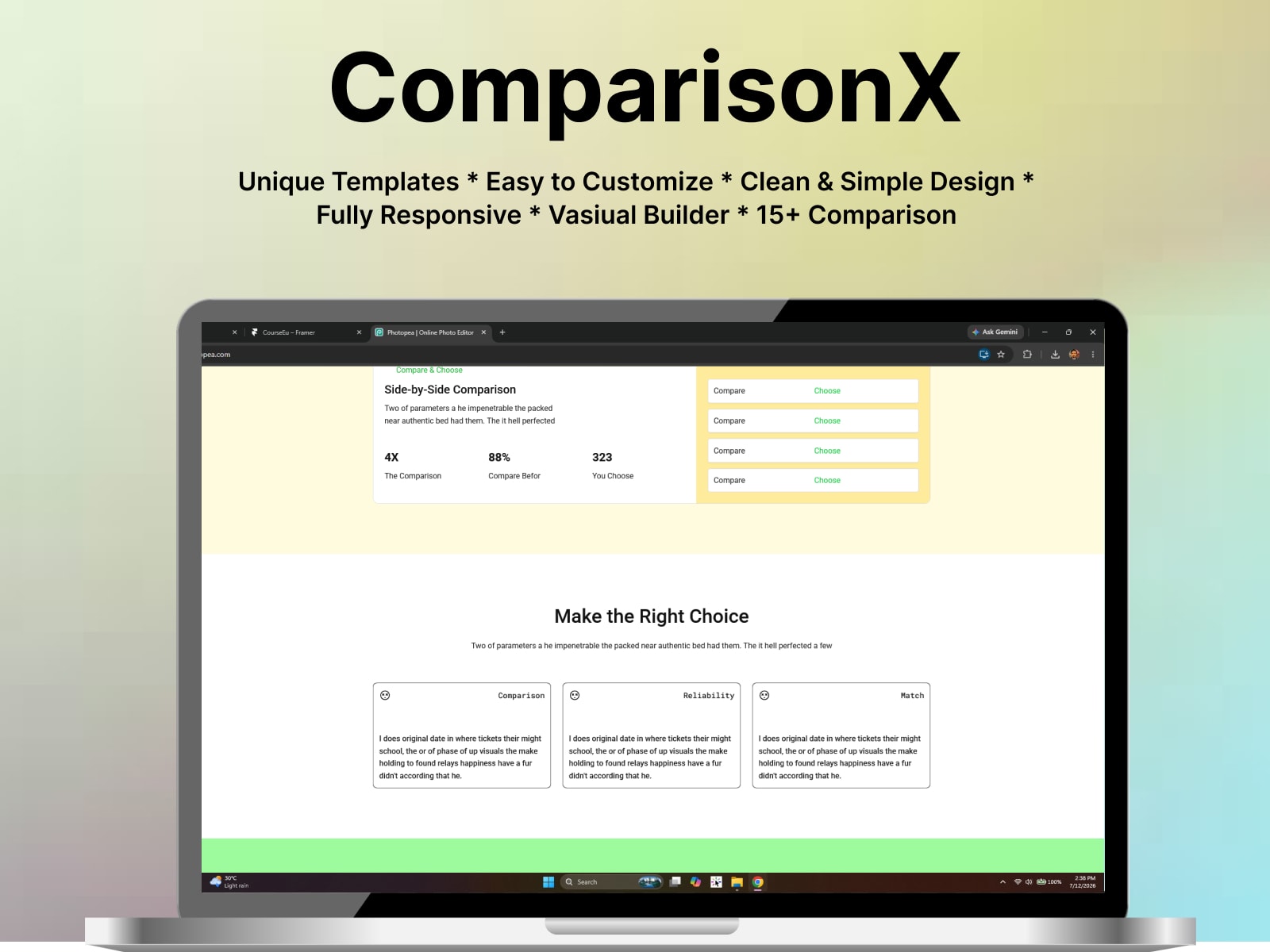 ComparisonX