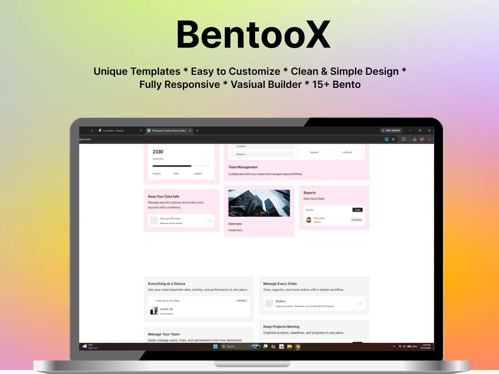 BentooX bento