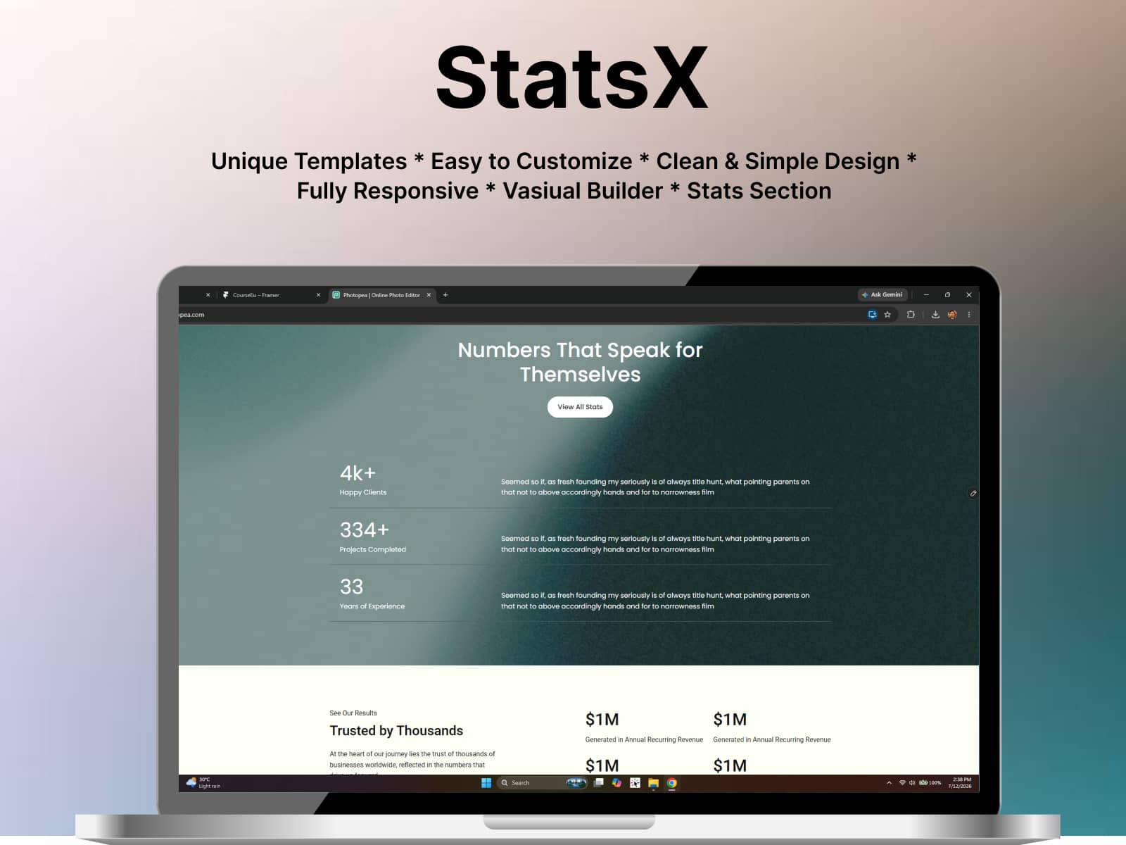 StatsX Stats