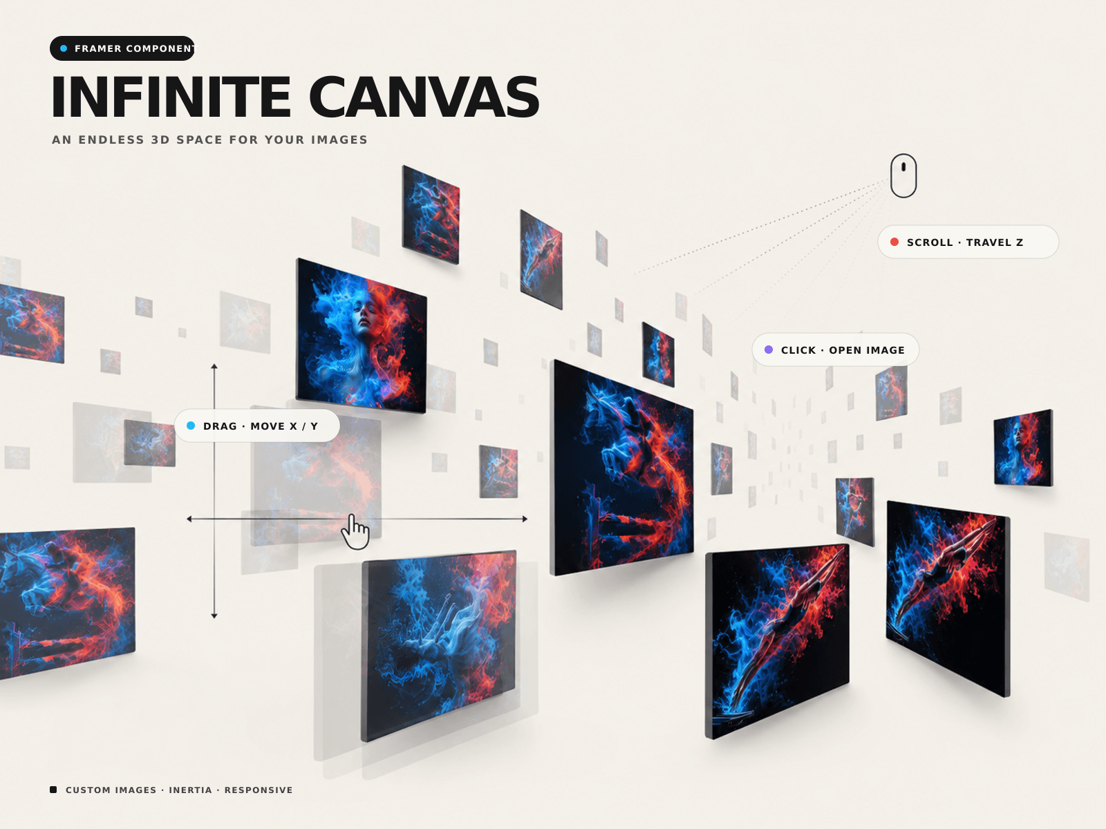 Infinite Canvas 3D
