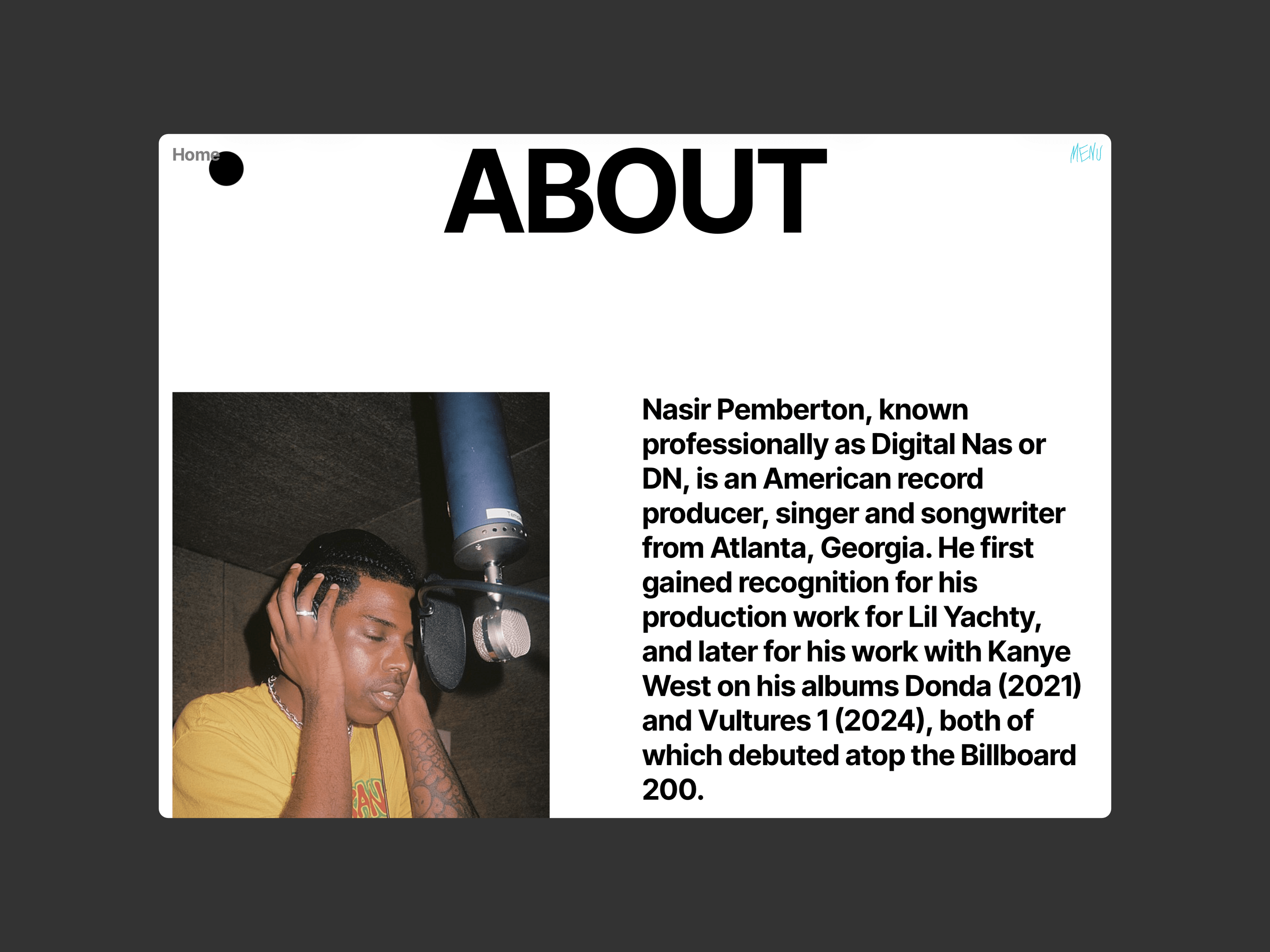 Digital Nas Website