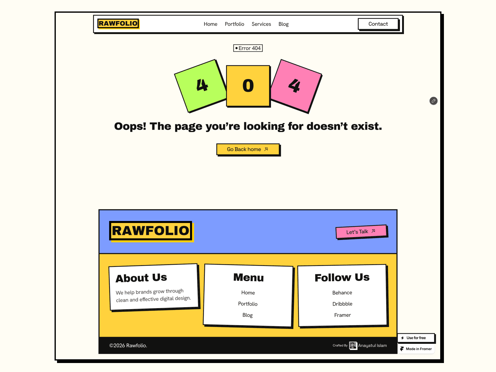 RawFolio