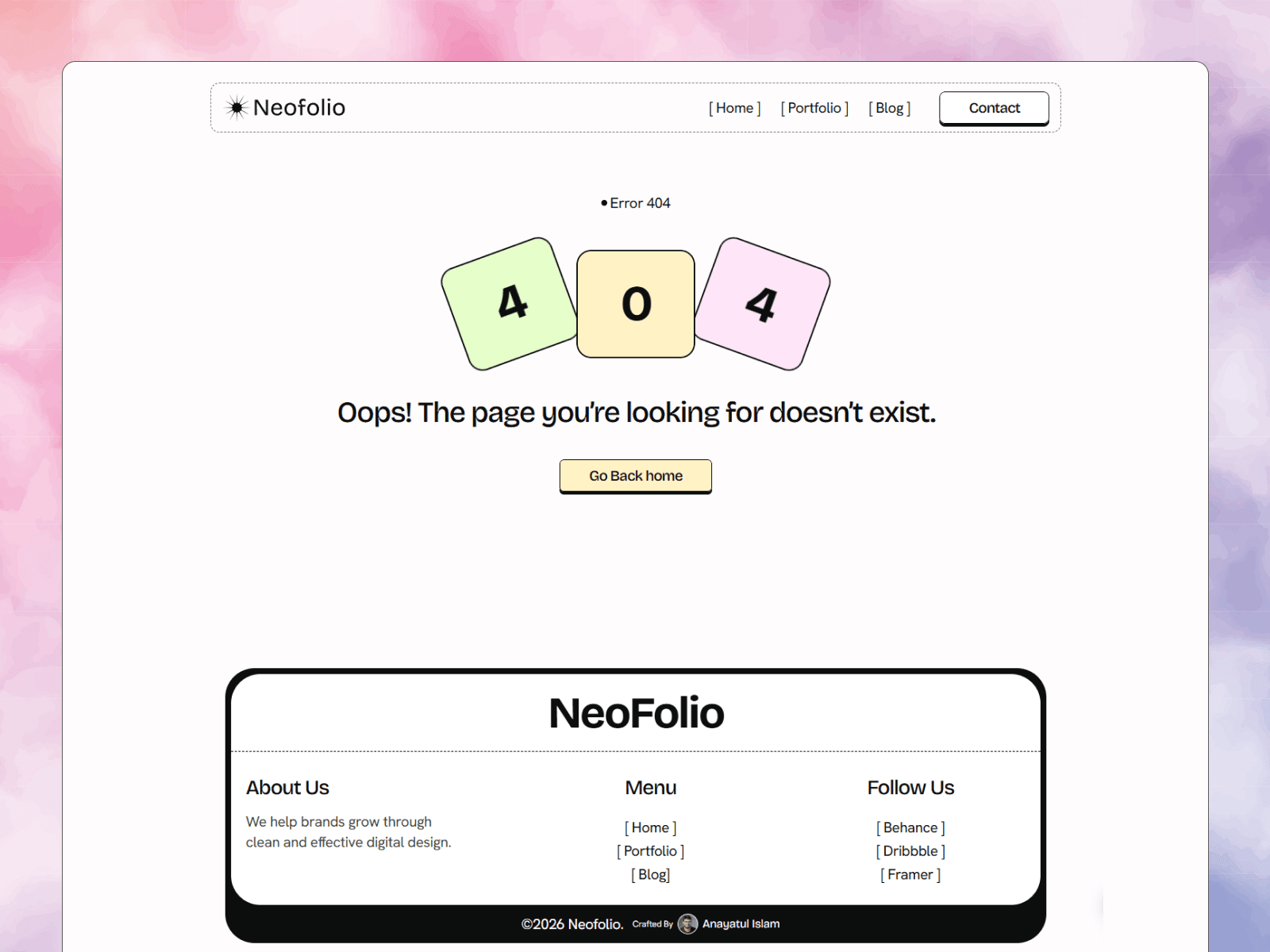 Neofolio