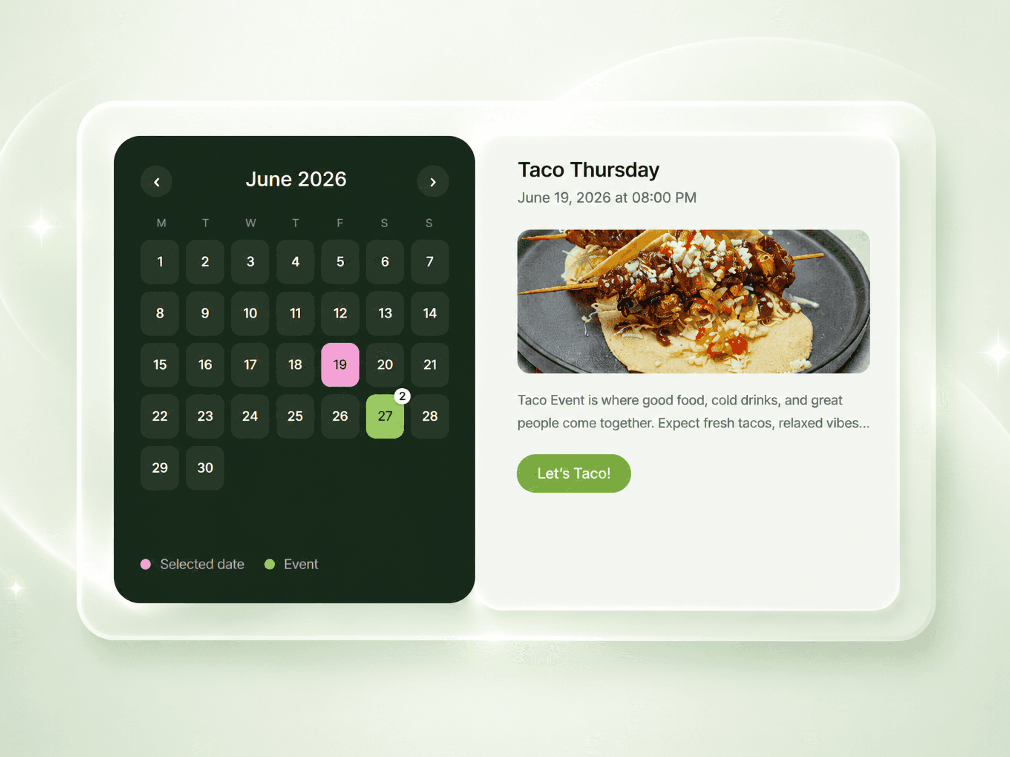 Events Calender Pro