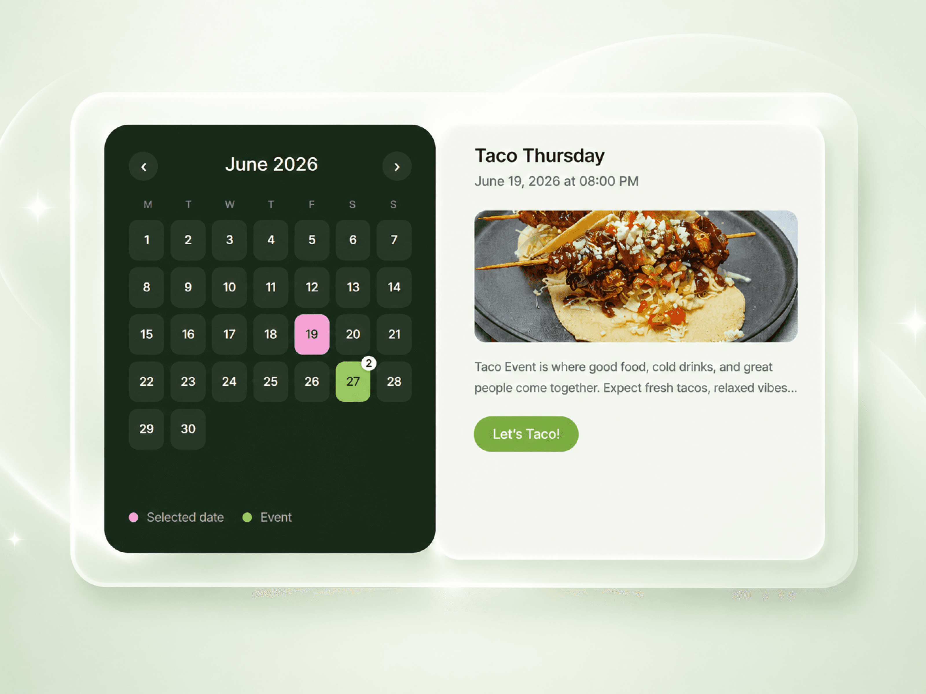Events Calender Pro