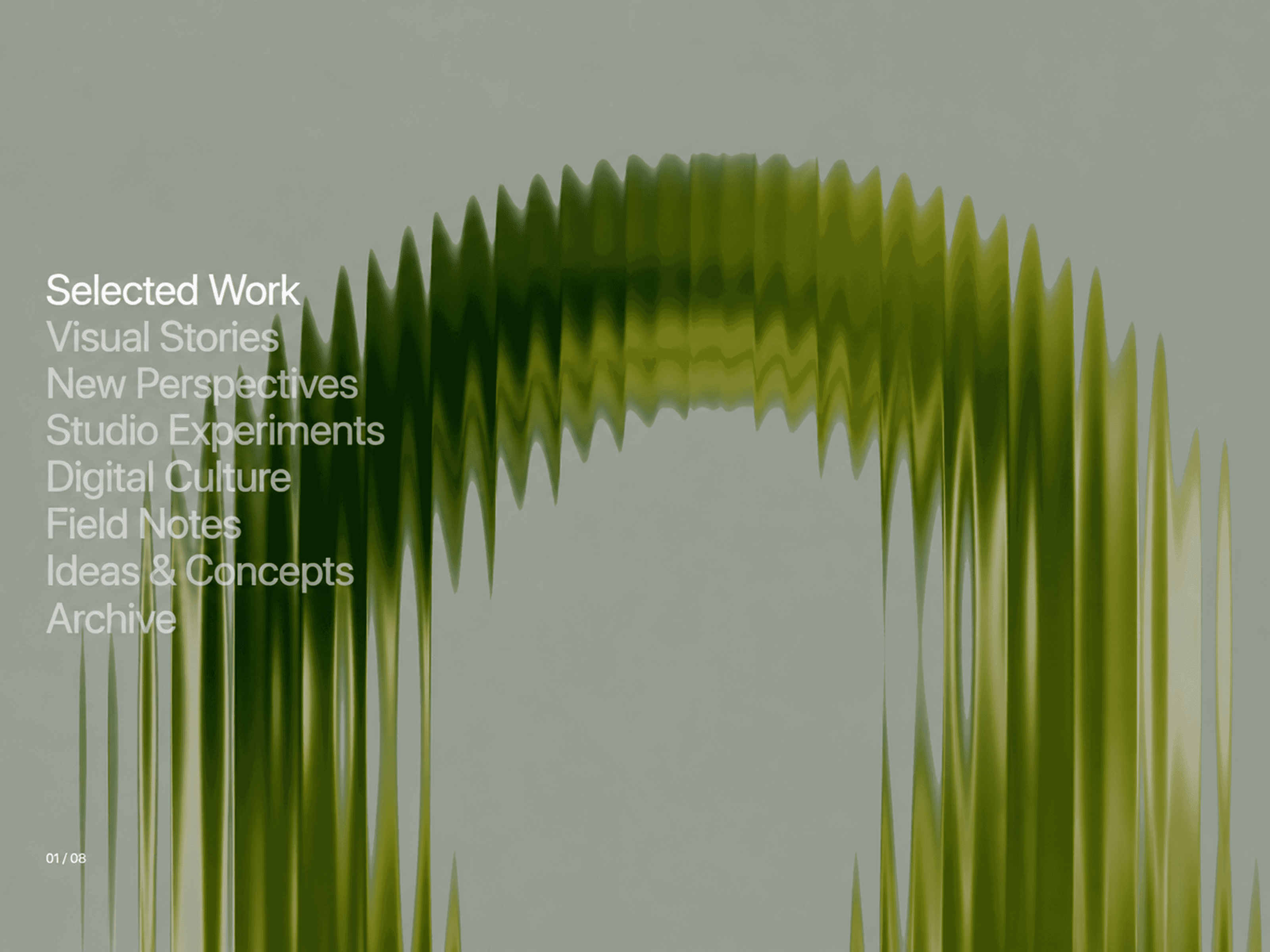 Wipe Gallery Menu