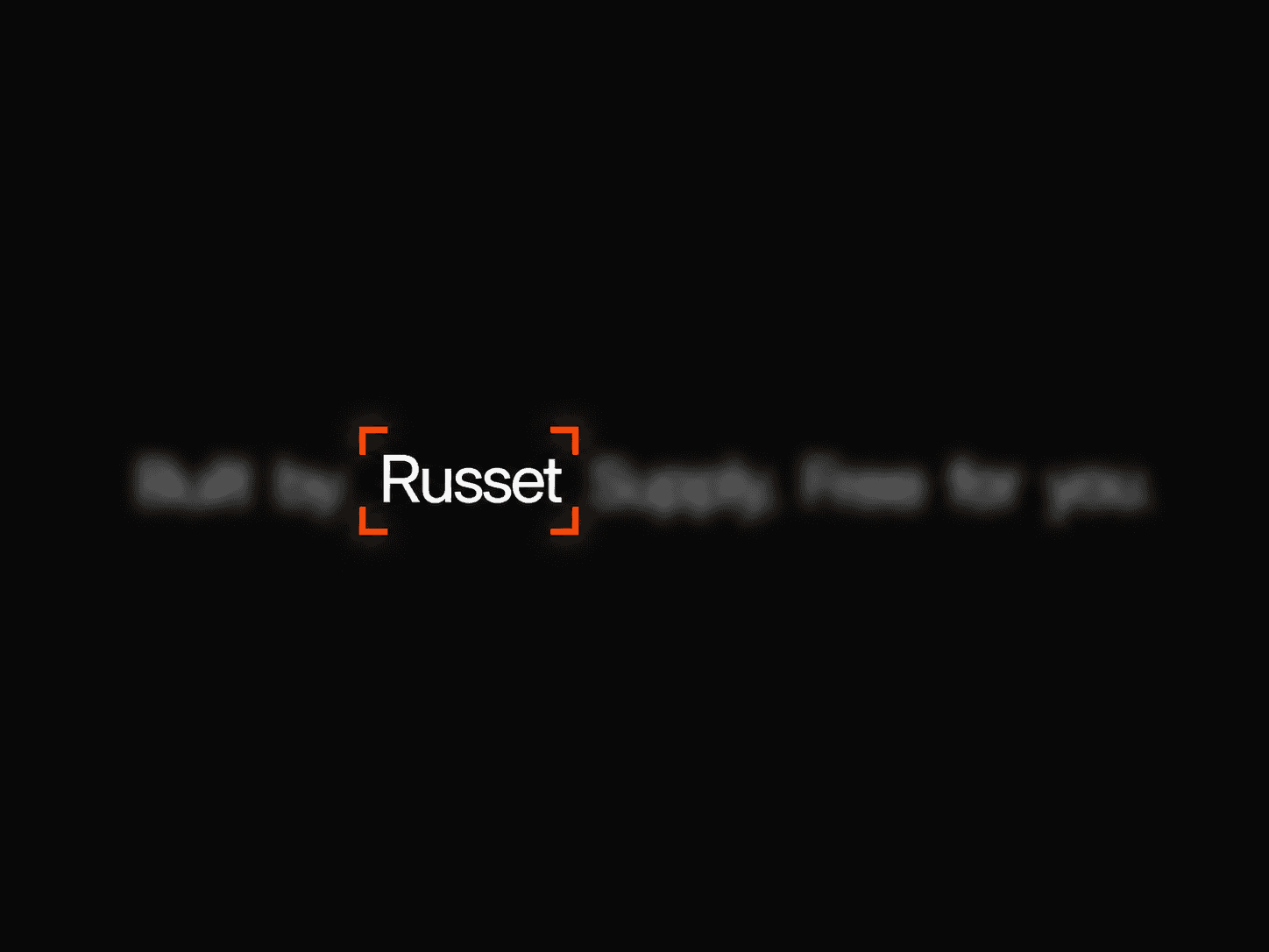 Focus Reveal text