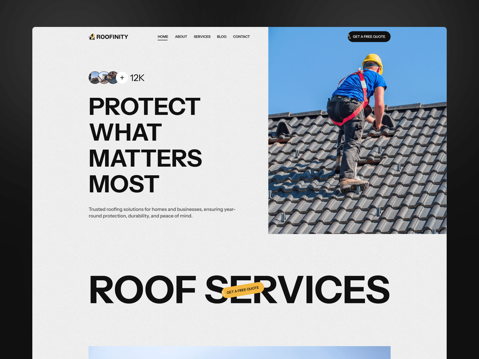 Roofinity TNC