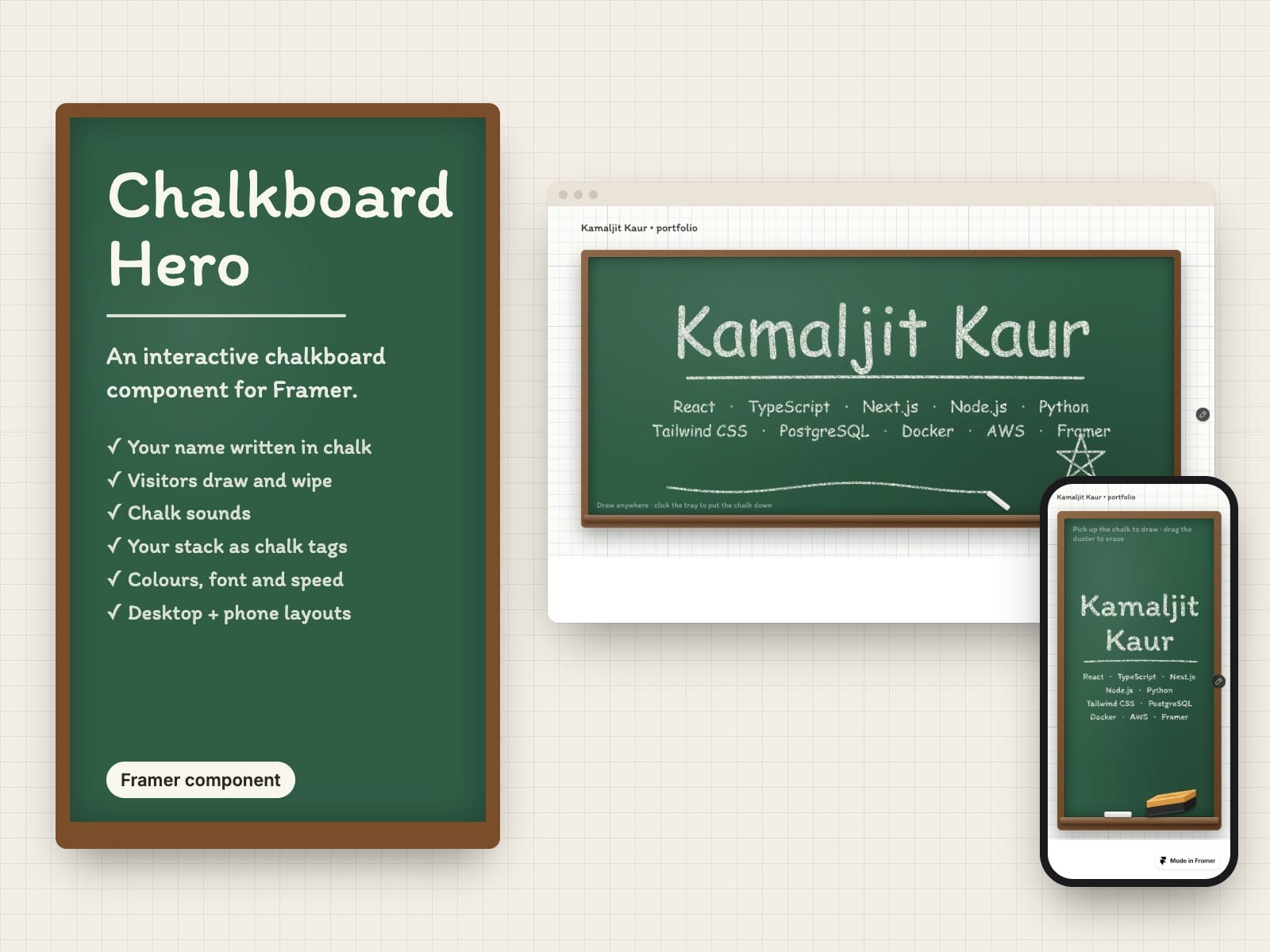 Chalkboard Hero