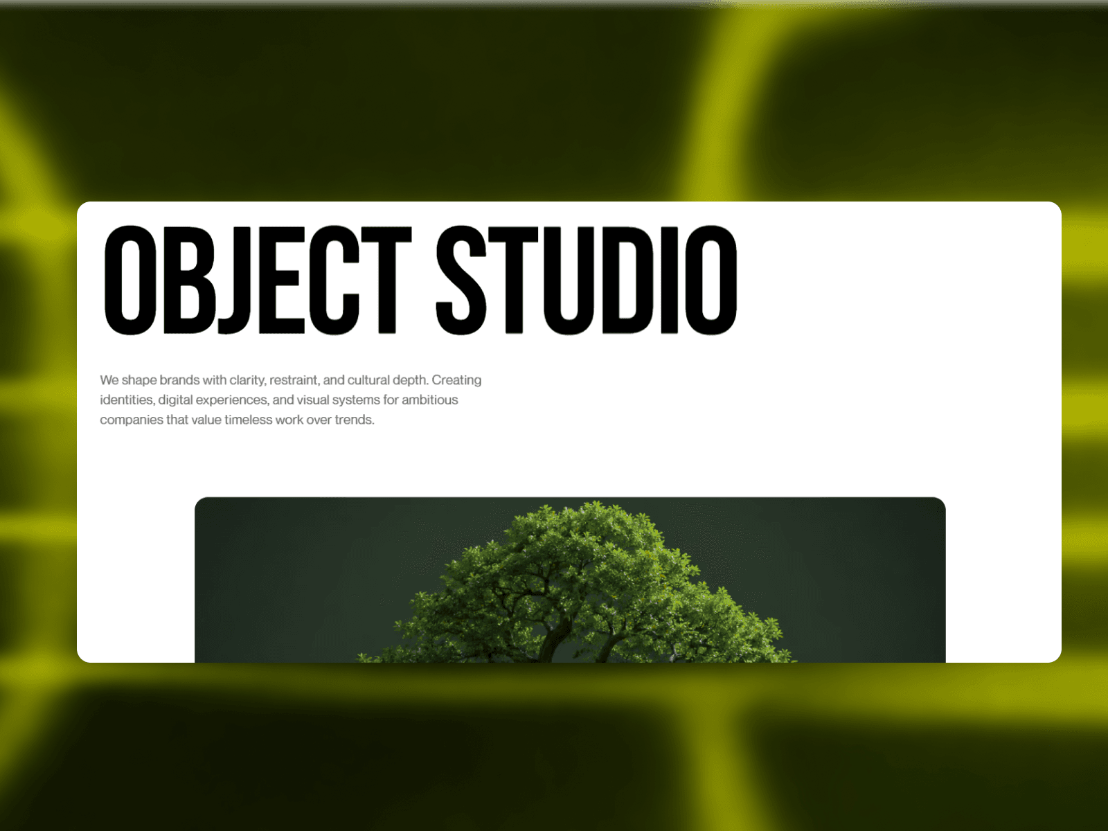 Object Studio