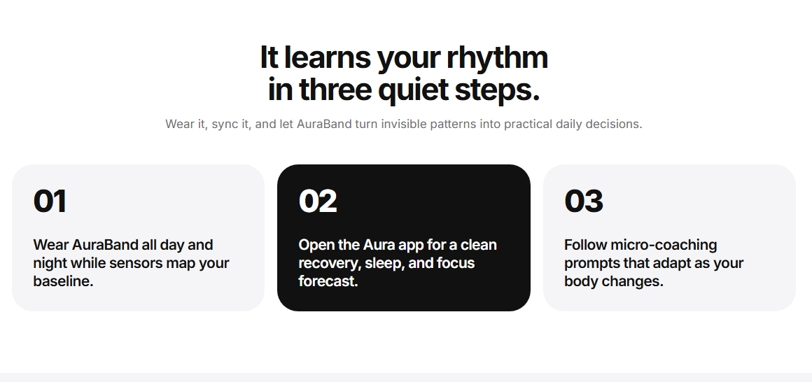 AuraBand UI