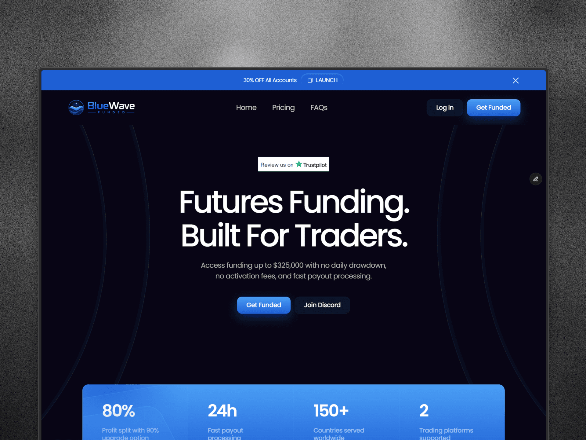 Blue Wave Funded