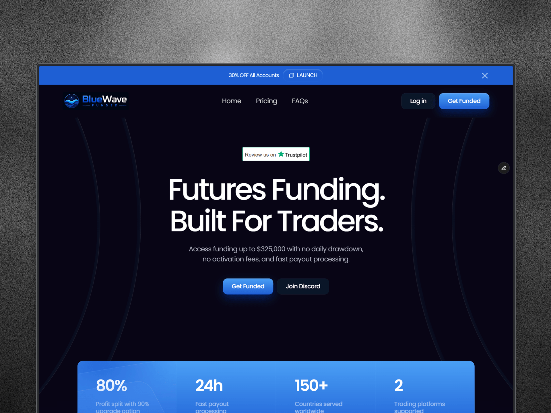 Blue Wave Funded