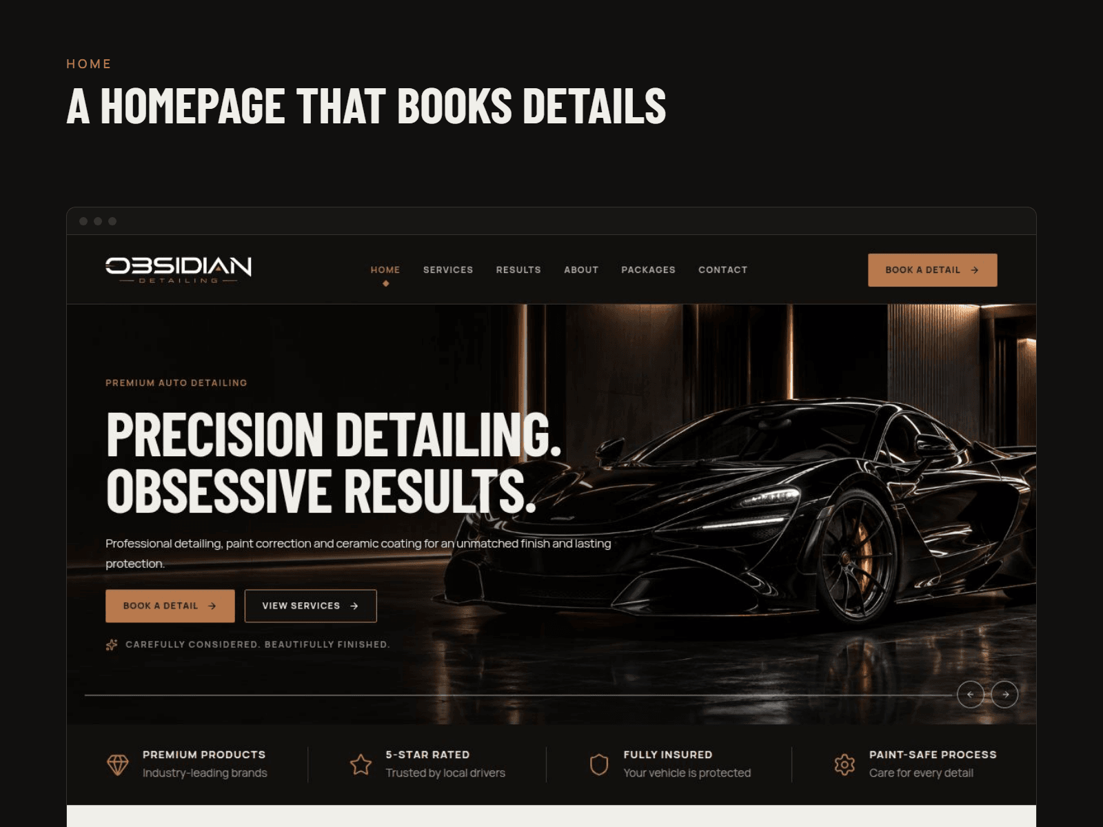 Obsidian — Detailing