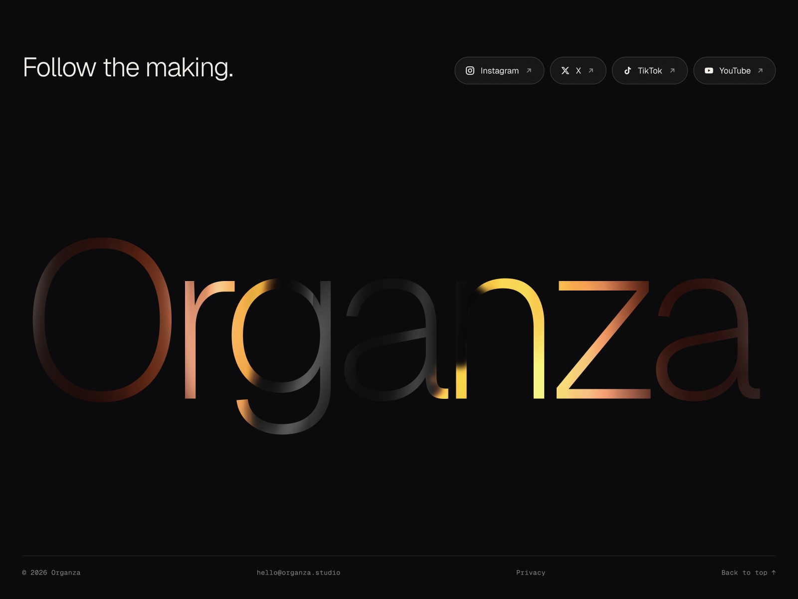 Organza