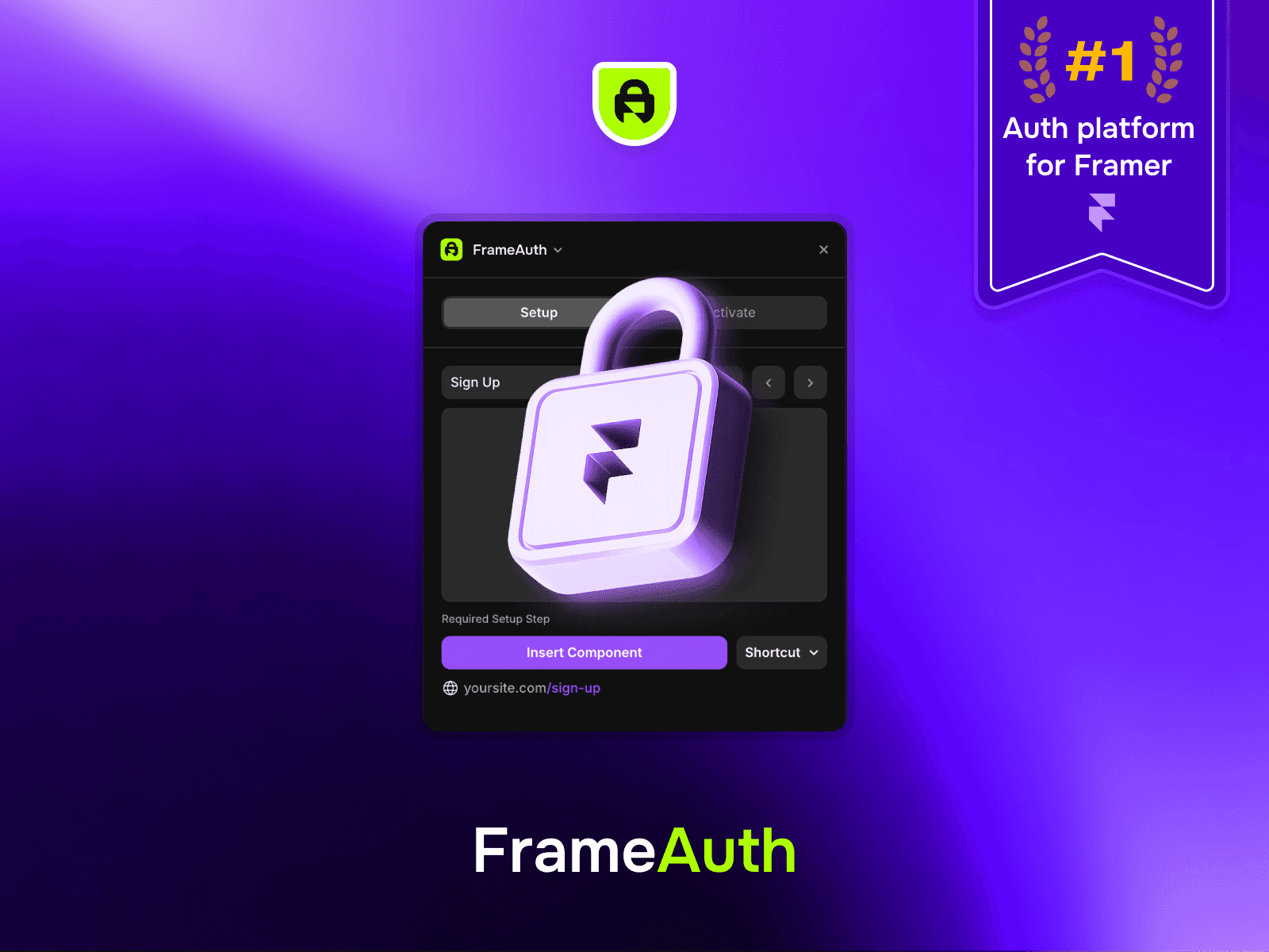 FrameAuth (previously FramerAuth)