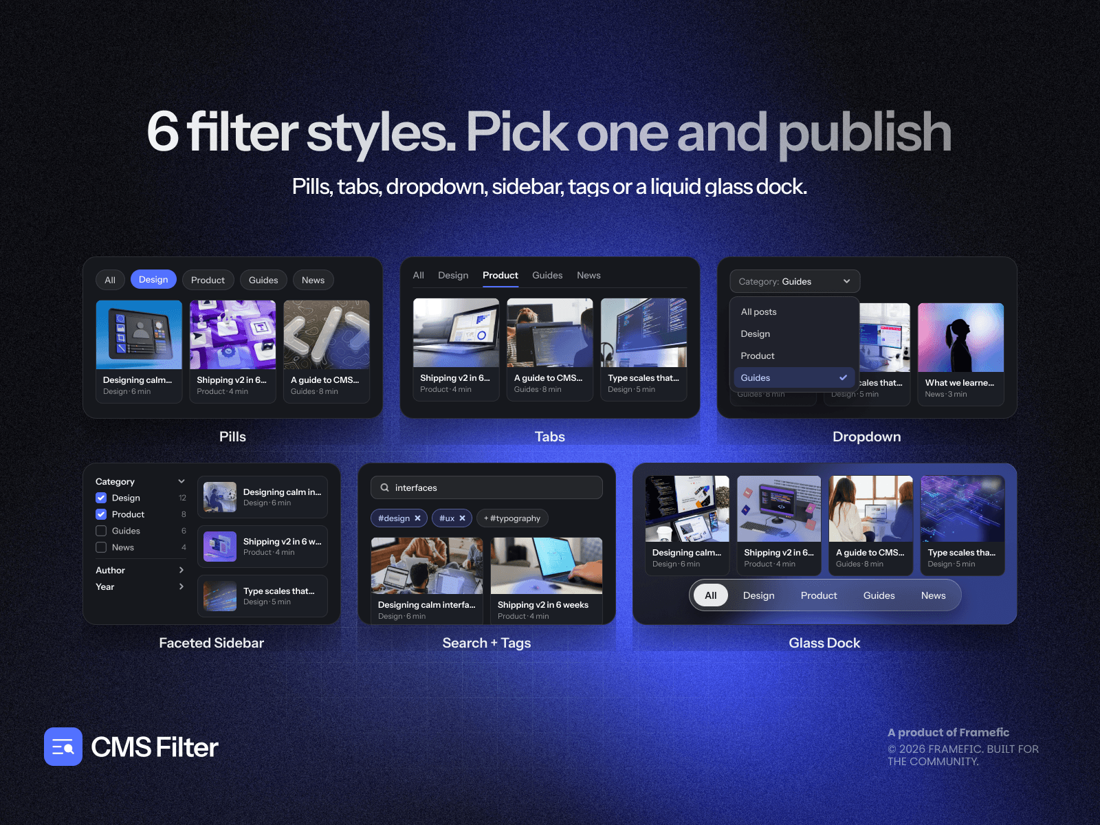 CMS Filter