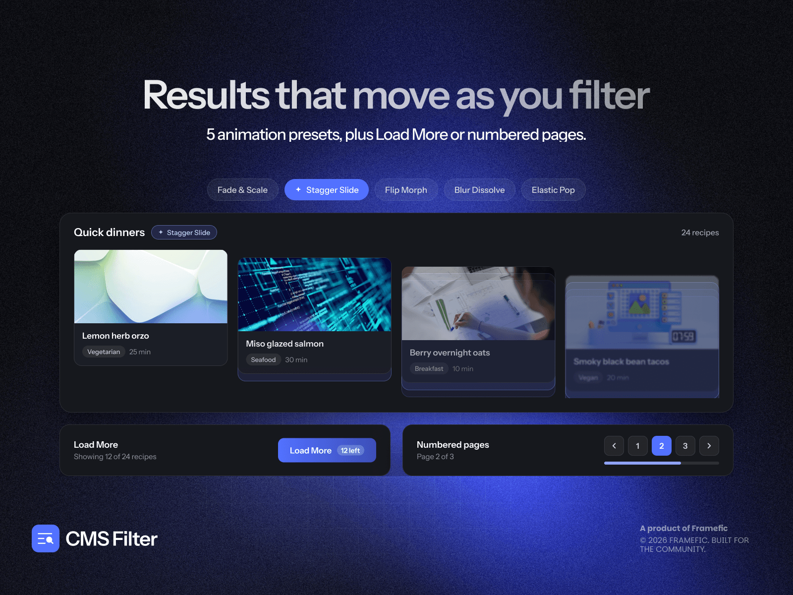 CMS Filter