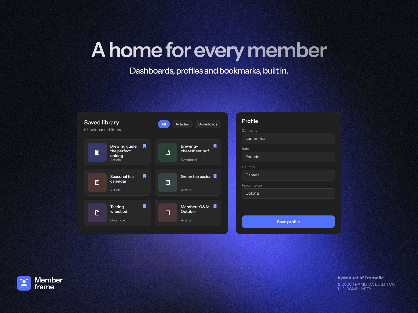 MemberFrame