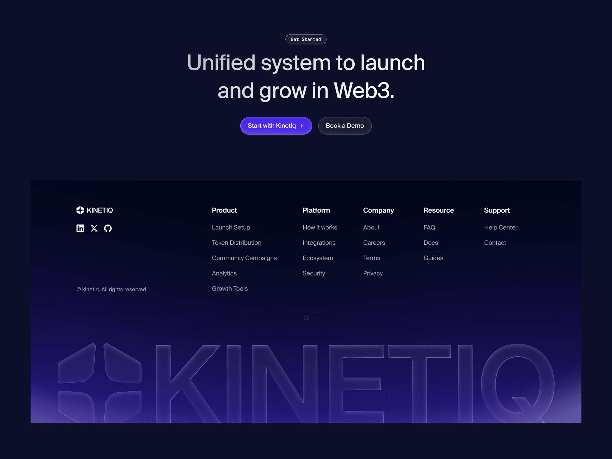 Kinetiq Template