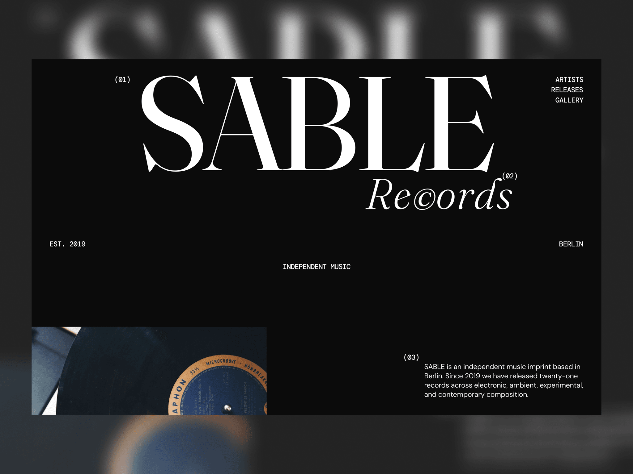Sable Records (SBL.)