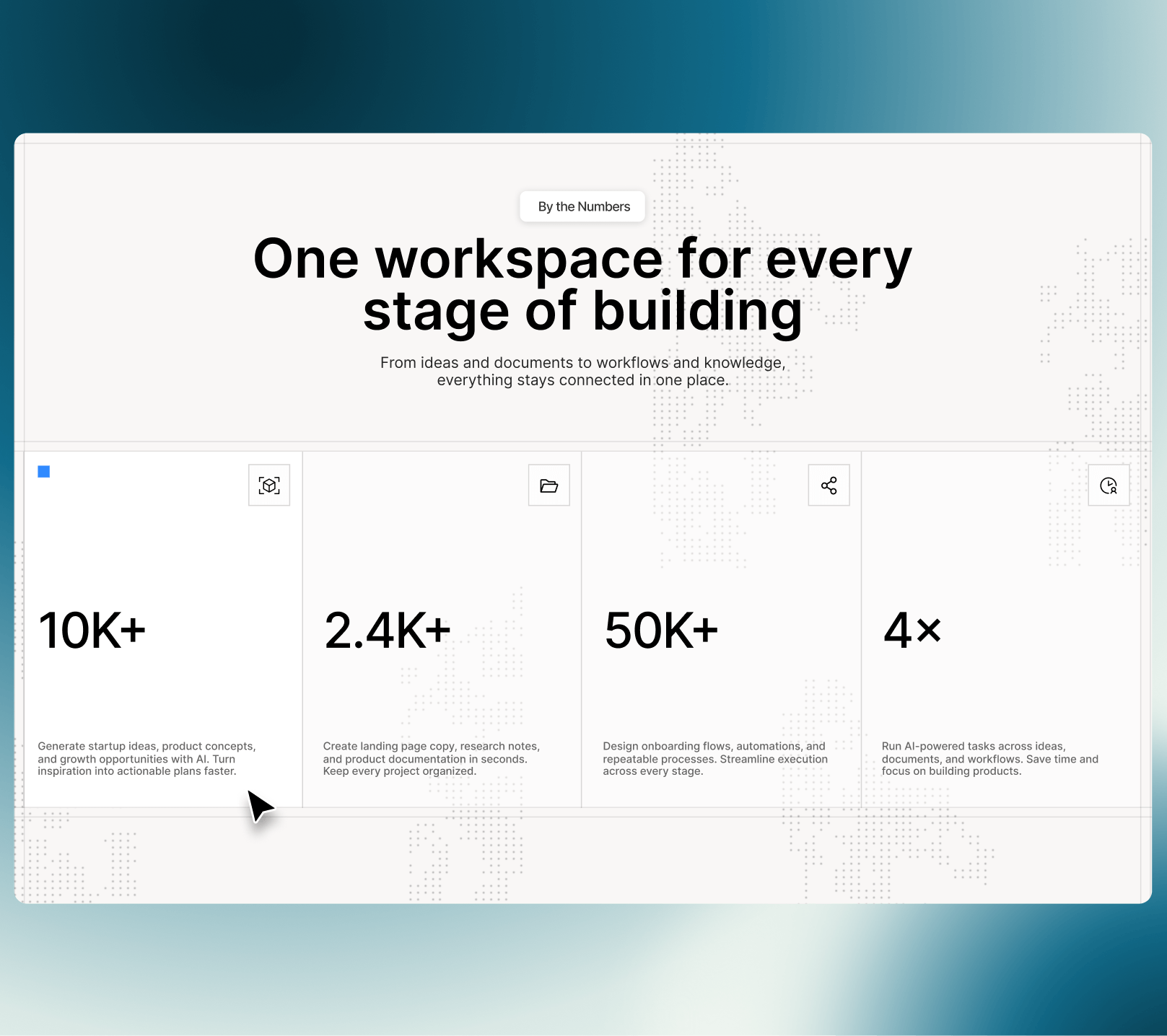 Still can't post GIFs here...SuppAI exploration process ✨A look back at the journey behind my AI Workspace @Framer template.From early concepts to the final design — exploring, refining, and shaping every detail along the way.Explore SuppAI ↓ go-readytolaunch.com/template/suppai