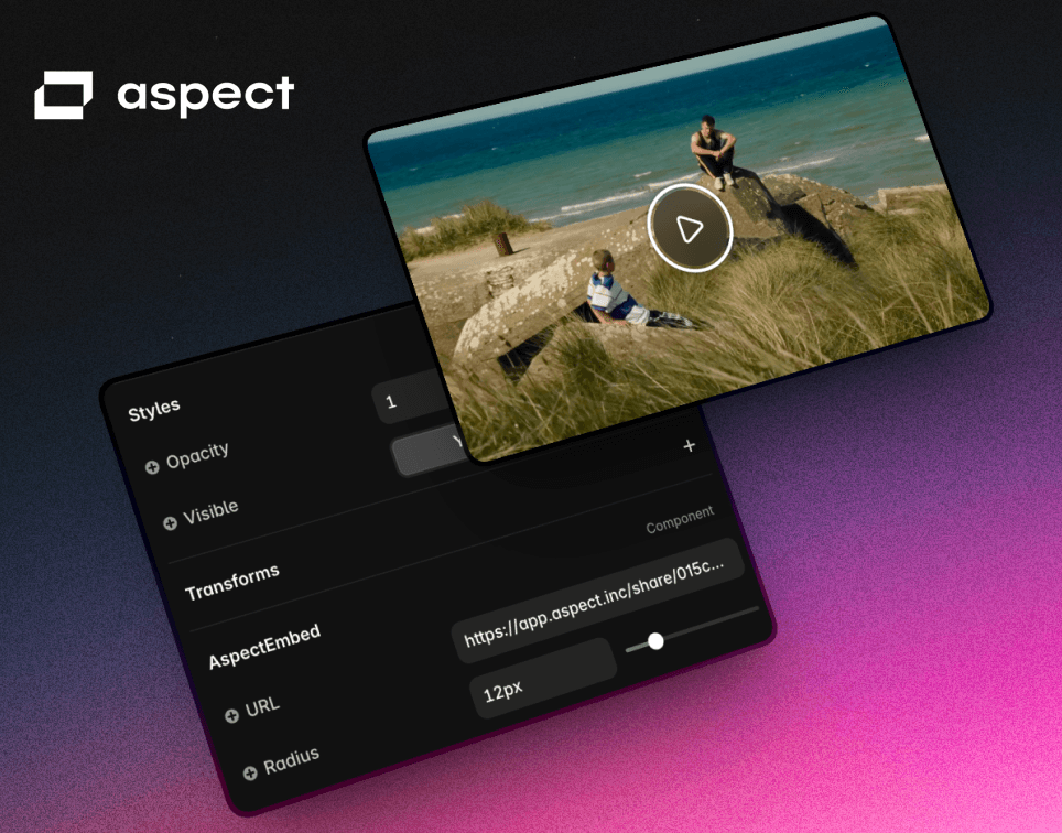 Aspect Video Embed