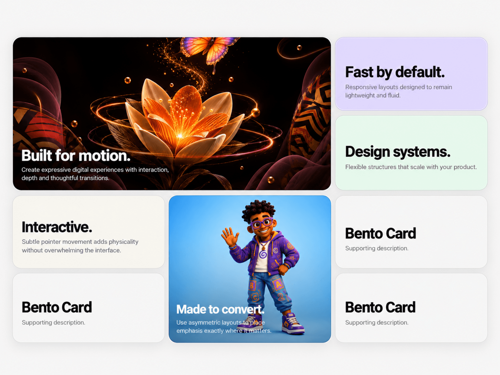 WebX Bento Grid