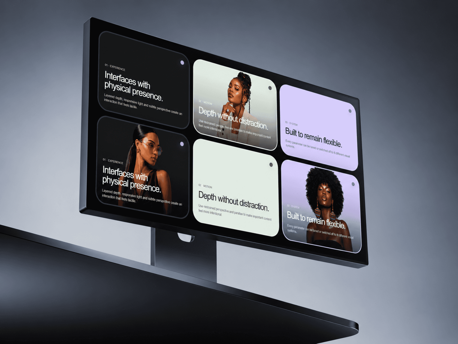 WebX Tilt Cards 3d