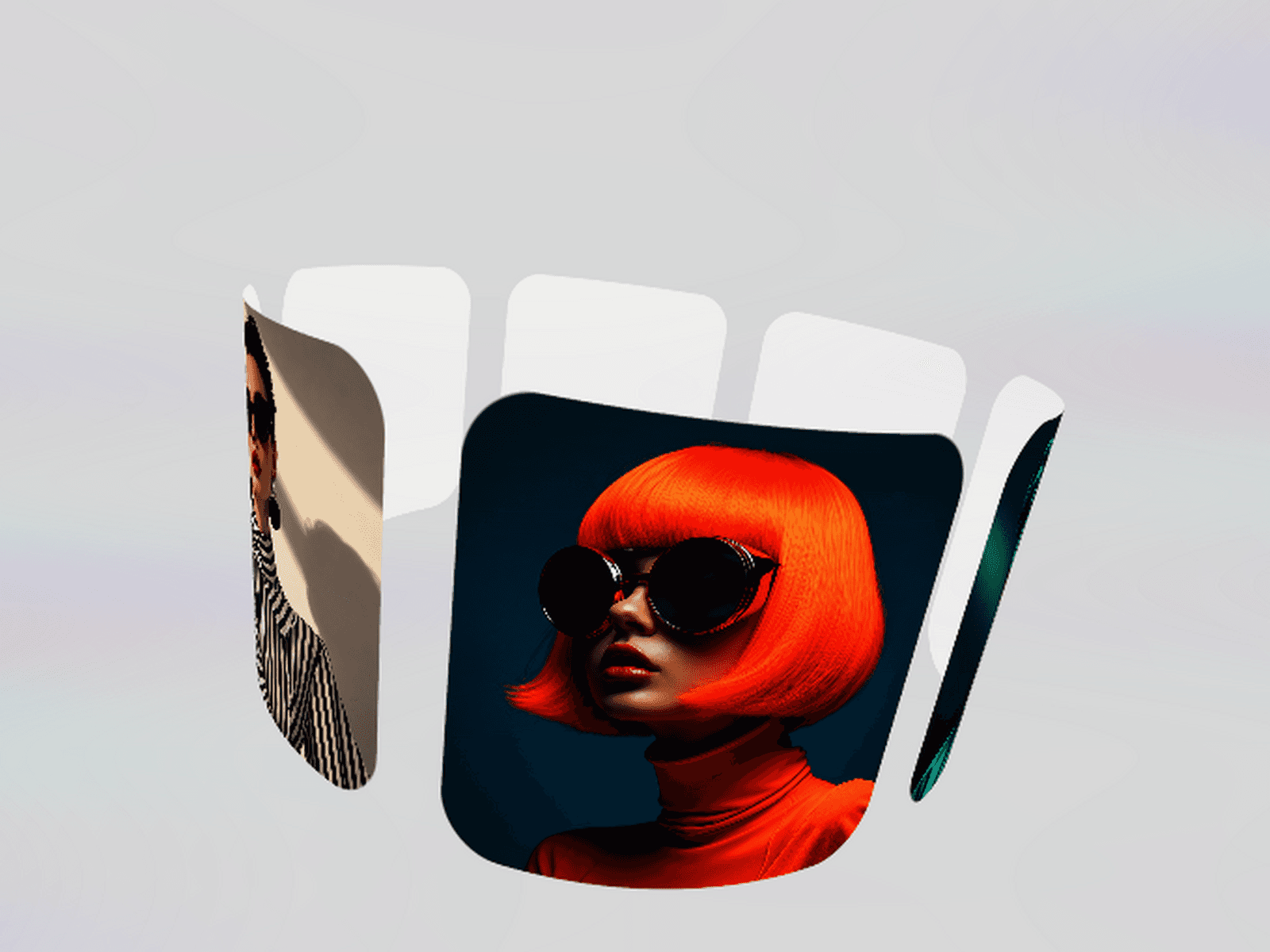WebGL Lens Carousel