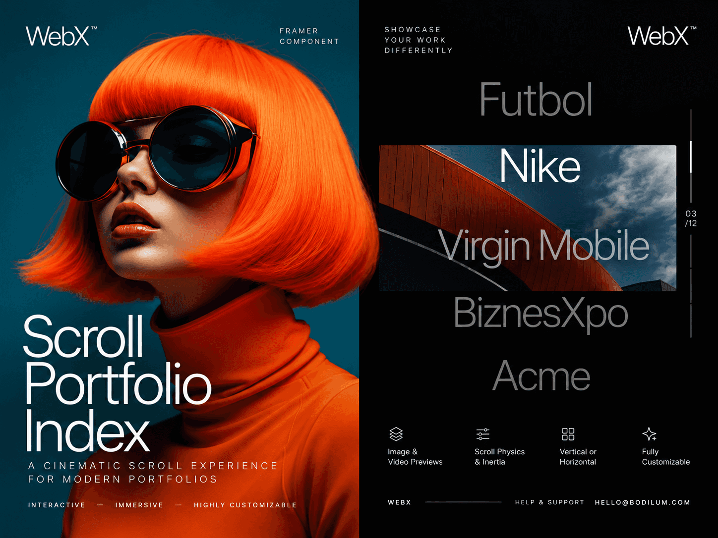 Scroll Portfolio Pro